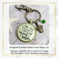thumbnail image 5 of Turtle Gutsy Goodness Bronze Keychain Take Time to Make Soul Happy Life Theme Jewelry, 5 of 8