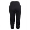 thumbnail image 3 of Sofra Women's Casual Comfy Stretchy Capri Jogger Pants w/ Pockets, 3 of 5