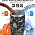 thumbnail image 4 of 1pc Dentist 30oz Tumbler with Straw & Handle - Insulated Stainless Steel Cup | Holiday Gift for Man Women (Christmas, Valentine's, Birthday), 4 of 7