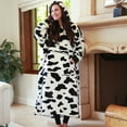 thumbnail image 2 of Catalonia Oversized Hoodie Blanket Sweatshirt, Comfortable Sherpa Lounging Pullover for Adults, Gifts for Women, Dalmatian, 2 of 7