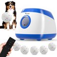 thumbnail image 2 of PawHut Automatic Dog Ball Launcher, Dog Ball Thrower with 26-80 FT Distance, 6 ETPU Balls, Remote Control, Blue, 2 of 8