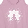 thumbnail image 3 of Disney Frozen 2 - Elsa Snowflake - Women's Racerback Tank Top, 3 of 5