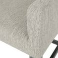 thumbnail image 4 of GDF Studio Chaparral Contemporary Fabric Upholstered Wood 26 inch Counter Stool, Light Gray and Gray, 4 of 8