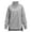 Gray, variant on Women's Turtleneck Oversized Sweatshirt, Long Sleeve Fall Winter Casual Sweatshirt with Chest Pocket and Side Slit, Women's ,Size S-2XL