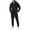 Q9-Black, variant on Mens Track Suits Full Zip Long Sleeve Drawstring Hoodie and Elastic Waist Jogger Pants with Pockets Sweatsuit Outfits Gym Training Soft Breathable Winter Jogging Suit,Orange S