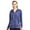 Denim, variant on Women's Thin Cotton Zip Up Hoodie Jacket (M, Peacock)
