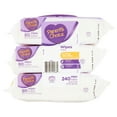 Parent's Choice Soothing Shea Butter Baby Wipes, 240 count (3 packs of