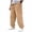 Yellow, variant on ENCCRWIN Men's Vintage Corduroy Pants, Elastic Drawstring Waist, Loose Straight Leg for Casual Wear, Daily Use, and Light Outdoor Activities,Black L