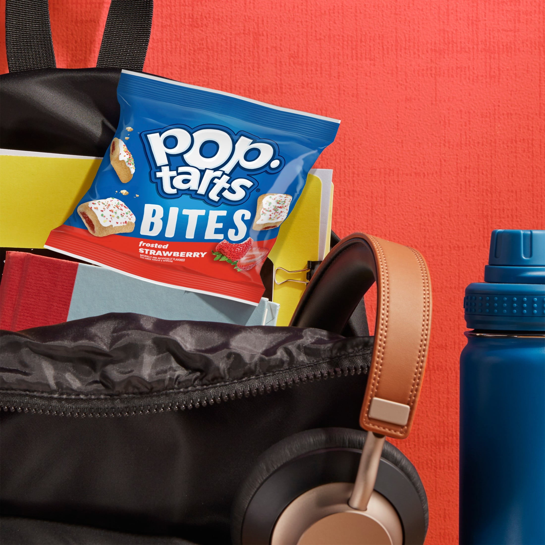 Pop-Tarts Variety Pack Baked Pastry Bites, Kids Snacks, Shelf-Stable, 25.3 oz (18 Count)