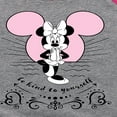 thumbnail image 3 of Mickey & Friends - Be Kind To Yourself - Toddler And Youth Girls Raglan Graphic T-Shirt, 3 of 5