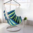 thumbnail image 2 of Columpio, Columpio para niños, Silla colgante, Silla de jardín, Mecedora, Silla colgante para exteriores, Hamaca para terraza de jardín interior y exterior (80 x 190 cm) Sailing Electrónica, 2 of 5