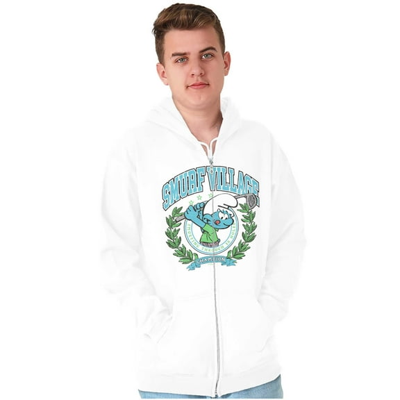 The Smurfs Pinehurst Golf Champion Zip Up Hoodie Men's Women's Brisco Brands S
