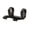 Black, variant on Precision 34mm Scope Mount Riser, 1.93" Height One-Piece CNC Ring Holder for Optical Tube, Compatible with Standard Picatinny Interface