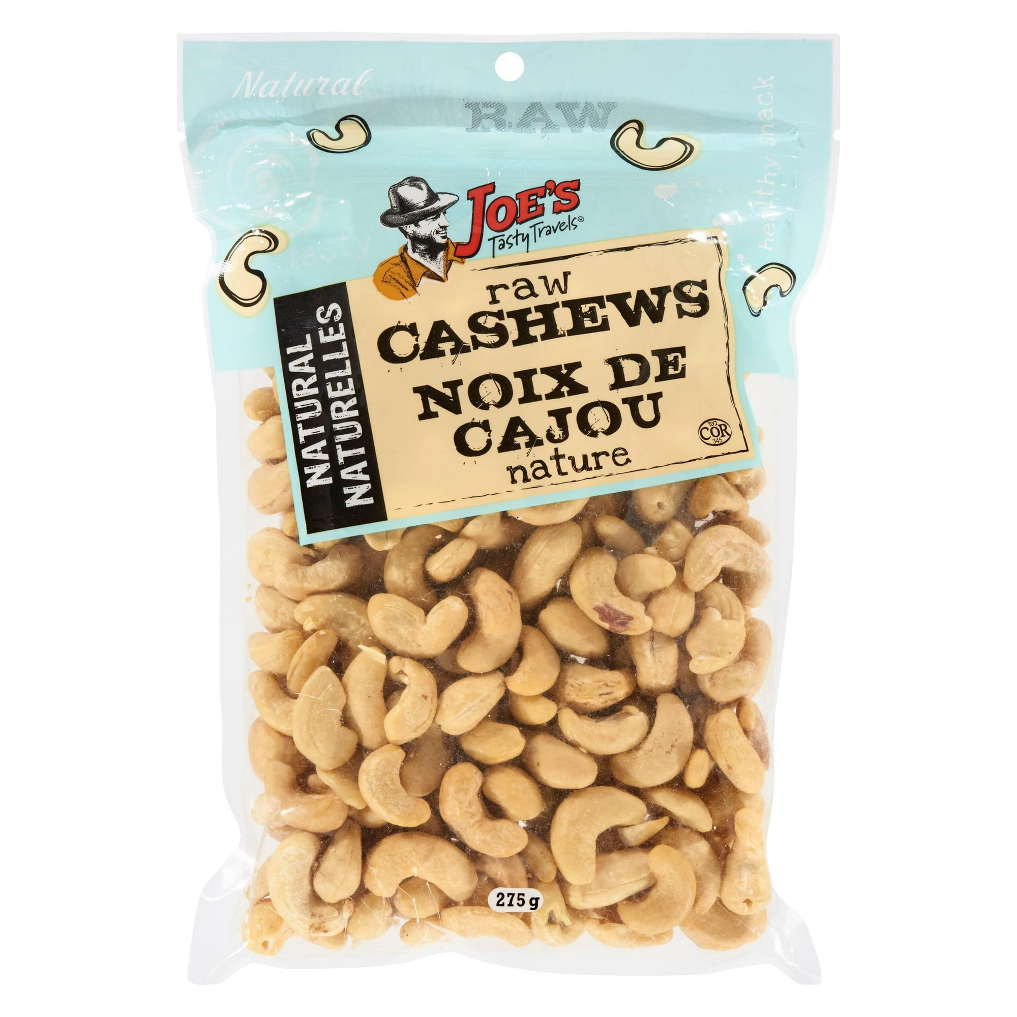 Raw Cashews 275g Sold Exclusively at Walmart