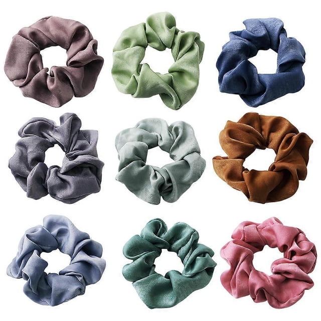 a refined and engaging product description for your **9pcs Ties For Women Stylish Ponytail Holders, Soft Elastic Hair Rings**:\n\n \n\n✨ **9 Pack Stylish