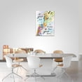 thumbnail image 5 of Giraffe Decor Wall Art Faith Wall Decor Giraffe Canvas Decorated Prints Painting Framed Artwork for Kid‘s Room living room Bedroom 12"x16", 5 of 6