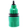 thumbnail image 3 of 4x Garden Hose Pipe One Way Adapter Tap Connector Fitting & 50pcs C-shaped Garden 4 / 7mm Drip Irri, 3 of 5