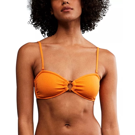 Roxy Color Jam Ring Bandeau Bikini Top