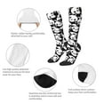 thumbnail image 3 of Naloa Seamless Pattern Cute Panda Thigh High Socks Extra Long Stretchy Sock Women Over Knee High Opaque Stocking Daily Wear, 3 of 6