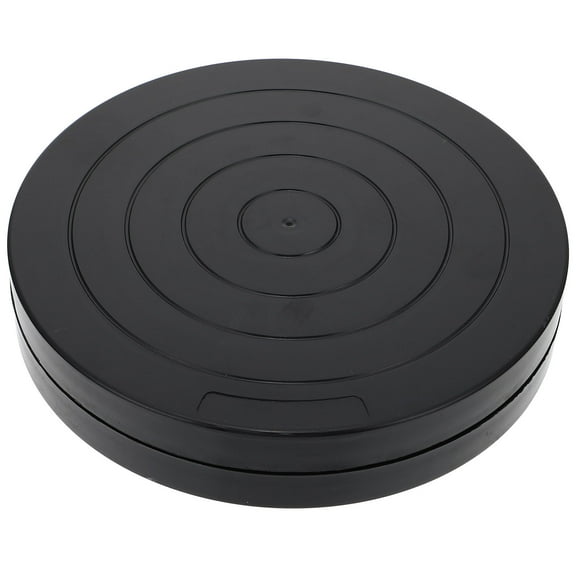 Raindrops  Clay Turntable for Modeling Revolving Sculpture Wheel Black