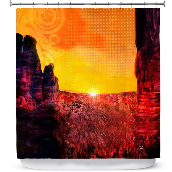 Shower Curtains 70" x 93" from DiaNoche Designs by Corina Bakke - Sedona Arizona