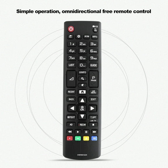 Universal TV Remote Control Wireless Smart Controller Replacement for LG Black
