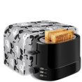 thumbnail image 6 of Yuyamidu Ghost Bow 2 Slice Toaster Cover Stain Resistant Bread Maker Dust Cover Wide Slot Kitchen Small Appliance Protective Cover Anti Smudge Halloween Kitchen Decor, 6 of 7