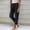 Black, variant on JFGHDG Cotton Linen Relax Fit Tapered Pants Women High Waisted Drawstring Elastic Waist Cuffed Ankle Casual Beach Daily Trousers with Pockets Black L