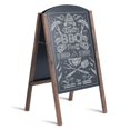 thumbnail image 1 of Costway 31.5" Wood A-Frame Chalkboard Menu Sign Board Sidewalk Wedding Signage, 1 of 8