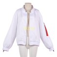 thumbnail image 2 of Tokyo Revengers Hanemiya Kazutora Cosplay disfraces abrigo blanco Valhalla uniforme béisbol abrigo Mikey Draken Halloween niños adultos M y mujeres Gao Jinjia LED, 2 of 2