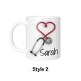 thumbnail image 4 of Moyic Cerámica Taza de agua Café Leche Taza de cerámica con asa Desayuno Beber Resistente al calor Drinkware Home Dorm Juegos de servir café y té Tipo 2, 4 of 6