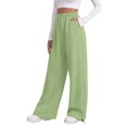 thumbnail image 5 of LIZUOJUN Wide Leg Sweatpants Women High Waisted Drawstring Baggy Casual Pants with Pockets for Streetwear Fall 3XL, 5 of 9