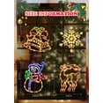 thumbnail image 2 of Luces de Silueta para Ventanas Navideñas Minetom, 2 of 9