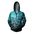 thumbnail image 5 of Sudadera con capucha y sudaderas modernas y versátiles Sudadera con capucha cómoda y moderna con estampado animal para hombre, 5 of 5