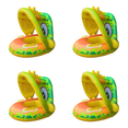 thumbnail image 1 of Anillo Natación Inflable para Bebé Círculo Flotante Piscina Bañera () Verde, 1 of 8