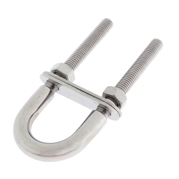 M8×100 Bow Stern Eye, U-, Boat Hardware, 304 Stainle Steel Marine-Grade