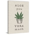 thumbnail image 1 of MARMONT HILL  - Handmade Aloe You Very Much Print on Wrapped Canvas 12 x 18, 1 of 5