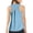 #A02-Light Blue, variant on Abcomgle Girls Athletic Tank Top Size 10-12 Summer Racerback Sleeveless Tanks for Girls Sports Solid Workout Shirts for Girls