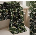 thumbnail image 6 of Soimoi Cotton Poplin Fabric Leaves,Moth & Magnolia Floral Printed Craft Fabric by the Yard 56 Inch Wide, 6 of 7