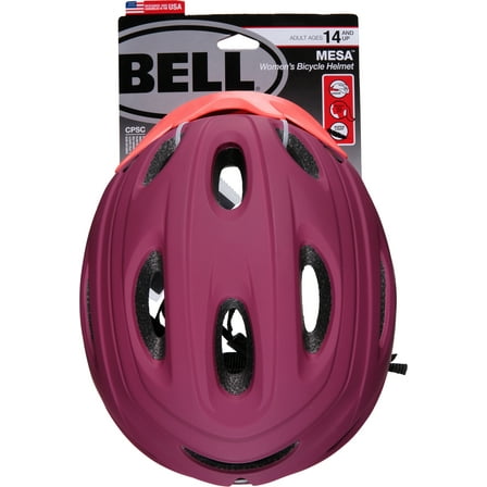 Bell Matte Blush Adult Ages 14 and Up Mesa Bicycle Helmet 1 Each