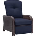 thumbnail image 2 of Hanover  Outdoor Strathmere Navy Blue Luxury Recliner, 2 of 5