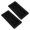 thumbnail image 6 of Raindrops 2Pcs Floor Vent Covers 4 X 10 Black Metal Vent Grille for Improved Indoor Air Circulation, 6 of 7