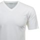 thumbnail image 3 of RAGMAN Camiseta para hombres, paquete de 2 - 1/2 manga, camiseta interior, Cuello en V Blanco M (Medium), 3 of 3