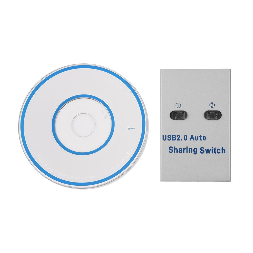 Manual Printer Sharing Share Switch 2 Pcs SHARE 1 printer 4 Port USB Automatic