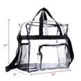 thumbnail image 4 of Cateissary Bolsas de viaje transparentes, bolsa de almacenamiento de cosméticos, estuche de belleza transparente con cierre de cremallera, Almacenamiento y organización del hogar No.1, 4 of 6