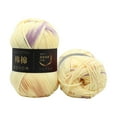 thumbnail image 2 of Uuiauoio Cotton Yarn for Crocheting, Baby Yarn for Crocheting Soft, Fluffy Crochet Yarn, 7 Ply Cotton Yarn for Puzzle、Socks、Clothes, 2 of 5