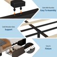 thumbnail image 6 of Danolapsi Full Bed Frame with 3 Large Storage Drawers,Fabric Upholstered Platform Bed,Full Size Platform Bed Frame,Wooden Slats Support,No Box Spring Needed,Noise Free,Easy Assembly,Grey, 6 of 8