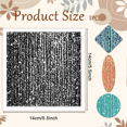thumbnail image 2 of Clay Texture Mat Clay Modeling Pattern Pad Mixed Shapes 140x140x3mm Mixed Shapes for DIY, 2 of 8