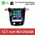 thumbnail image 2 of ZWNAV 12.1 inch Car Radio For Ford S-Max Galaxy 2007-2015 Qualcomm Screen Car Intelligent System Navi GPS Radio Multimedia Player Carplay Android 11 Head, 2 of 11