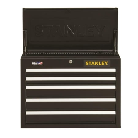 Stanley Products Stanley 300 Series Top Tool Chest, 26 in, 5-Drawer, Black - 1 EA (680-STST22655BK)